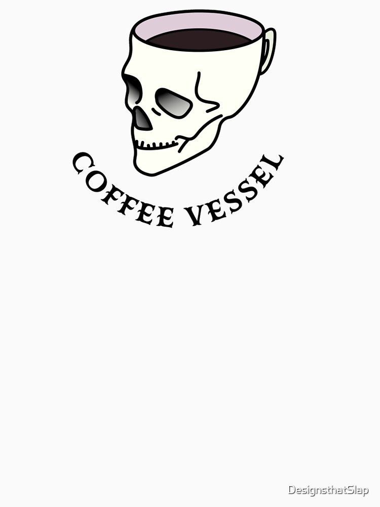 Coffee Vessel Skull by DesignsthatSlap