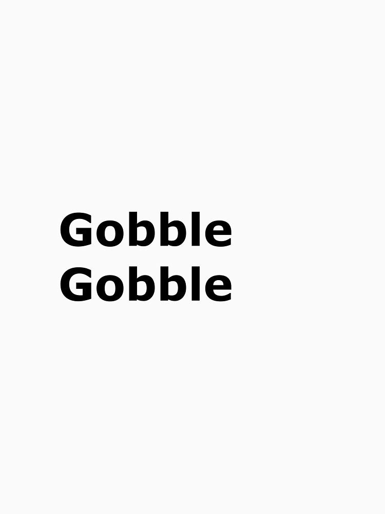 Gobble Gobble Sticker by RundownShirts