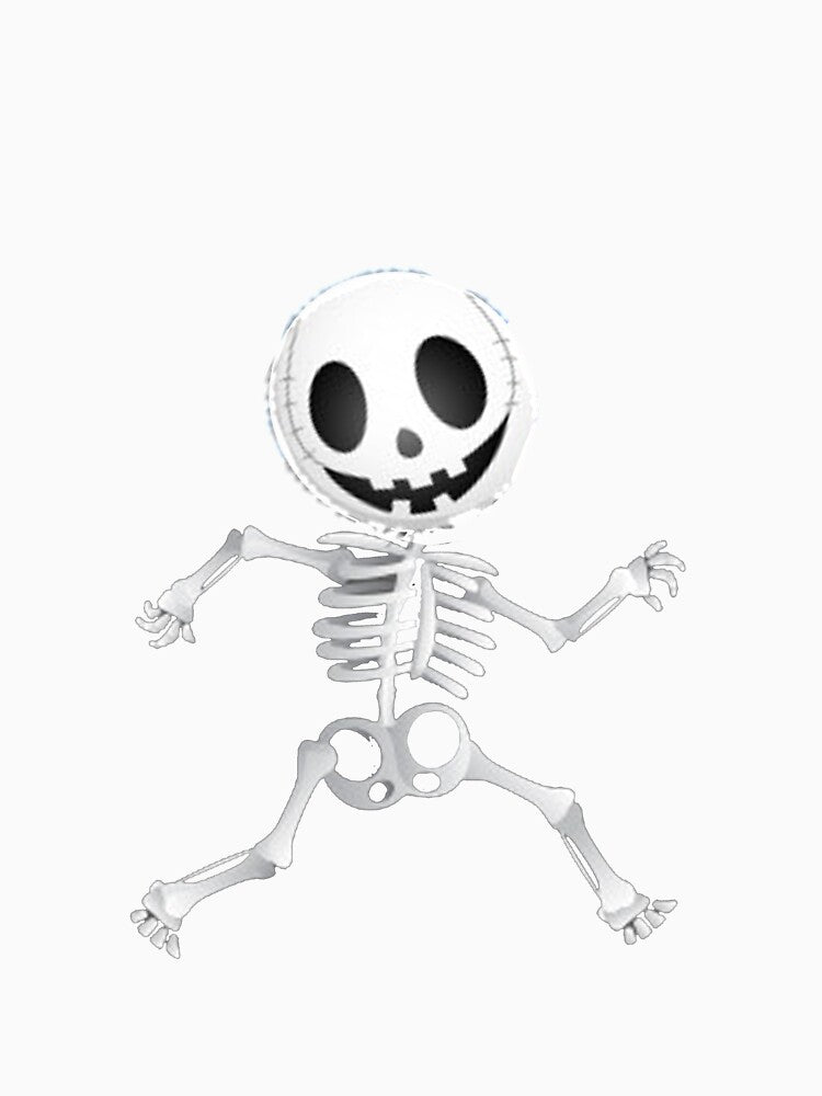 dancing skeleton having fun by rachidhaz