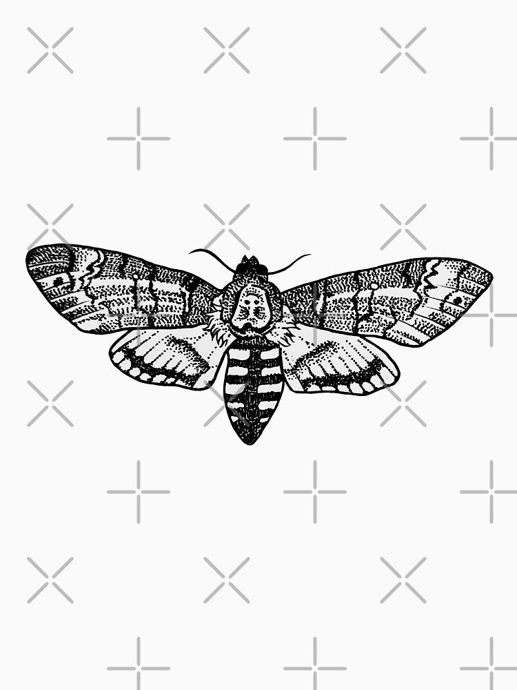 Death’shead hawk moth by B-d-t