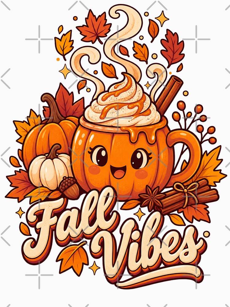 Pumpkin Vibes Latte by LuveraxArt