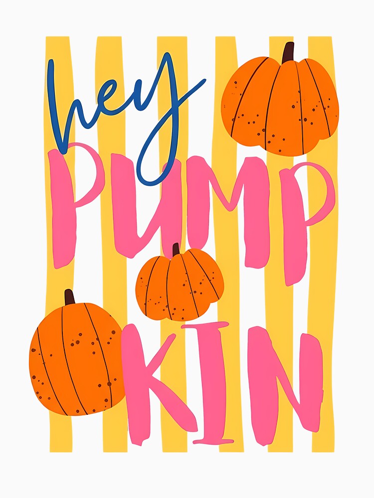 Hey Pumpkin Cute Fall Autumn Kids by KroghDs