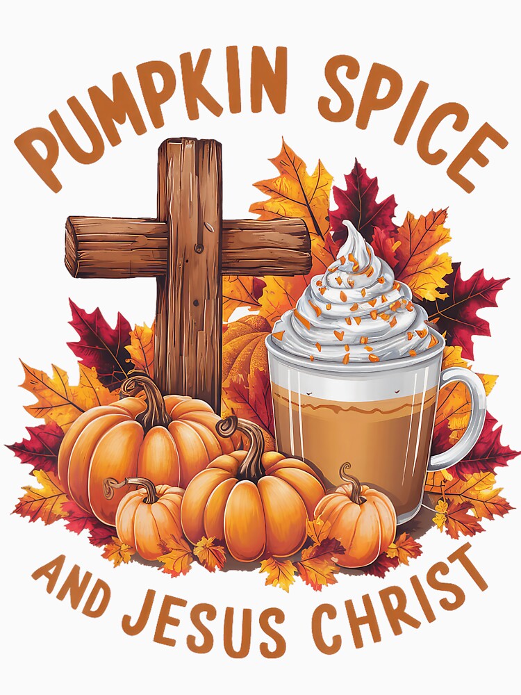 Jesus Spice Retro Christ and Vintage Pumpkin Classic Funny Christmas by JamieFmorriSS