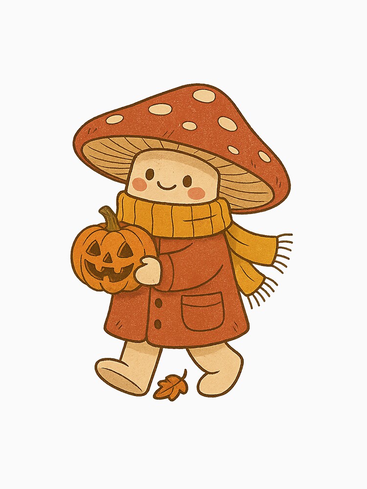 Shroomkin Stroll by SilknMarble