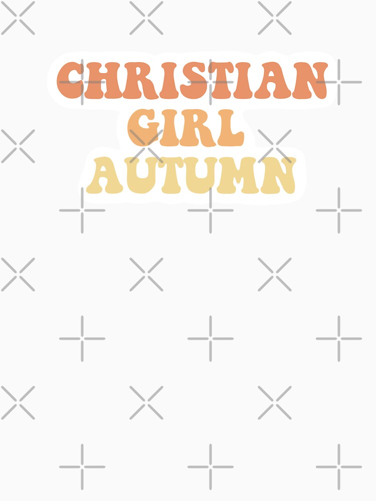 Christian Girl Autumn Sticker by mjowett