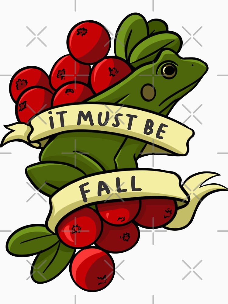 Frog and Cranberry, It Must Be Fall by SkateboardCat
