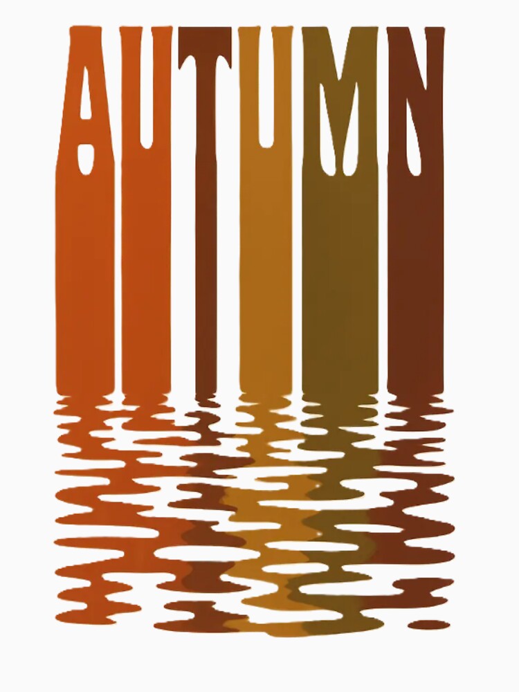 Autumn Reflection – Retro autumn design by Eterna Vision