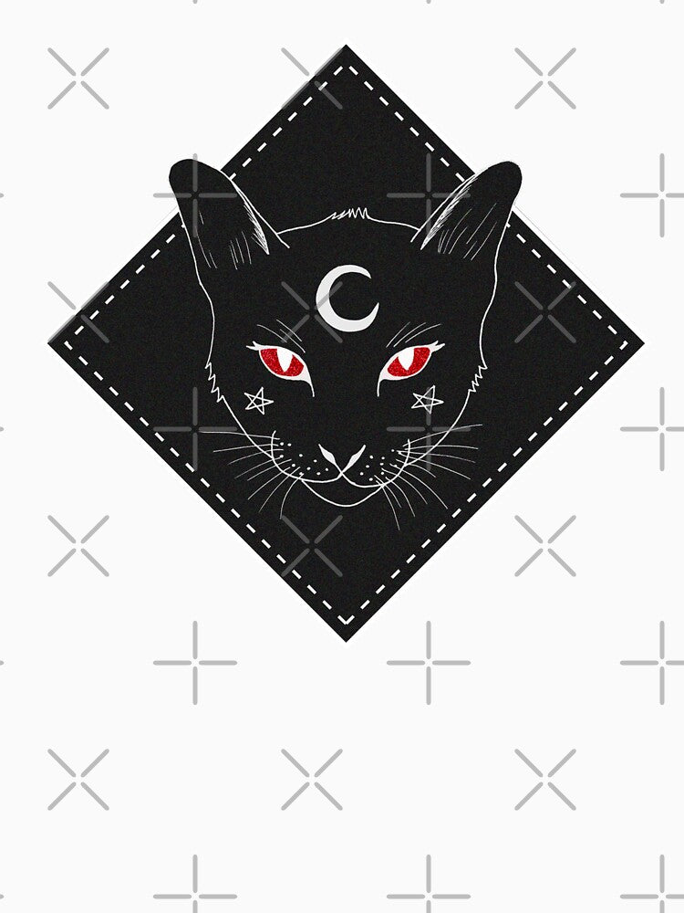 Lucky Black Cat by loiedesigns