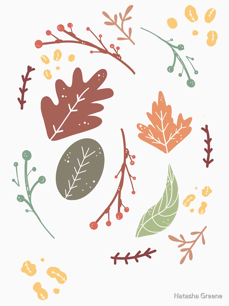 Fall leaf design by Natasha Greene