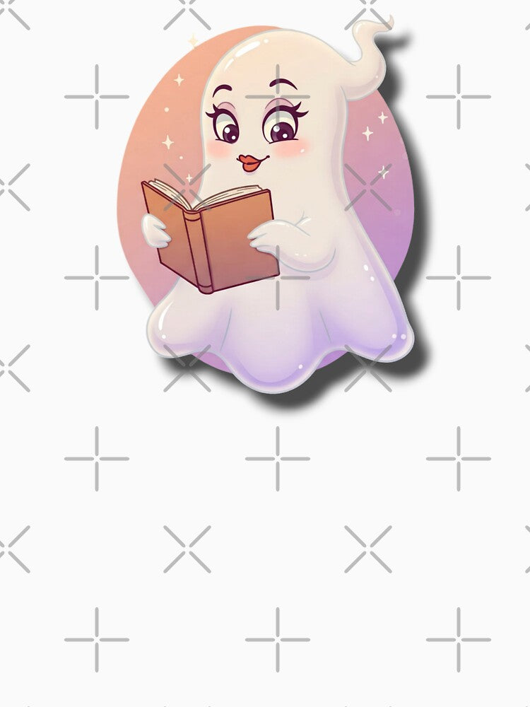Ghost girl reading by Tw1nsAIArt