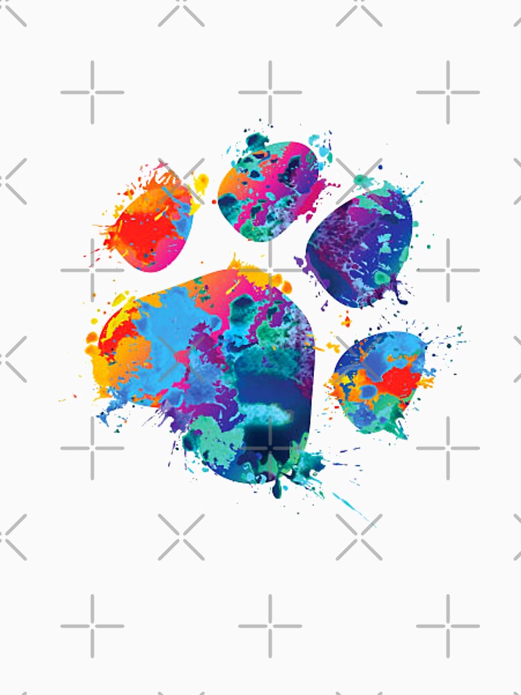 Animal hand colorful by TopDesignArt