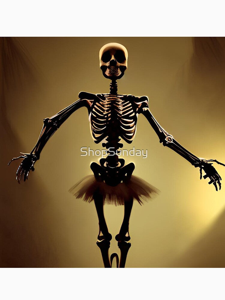 Ballet Skeleton Gothic by ShopSunday