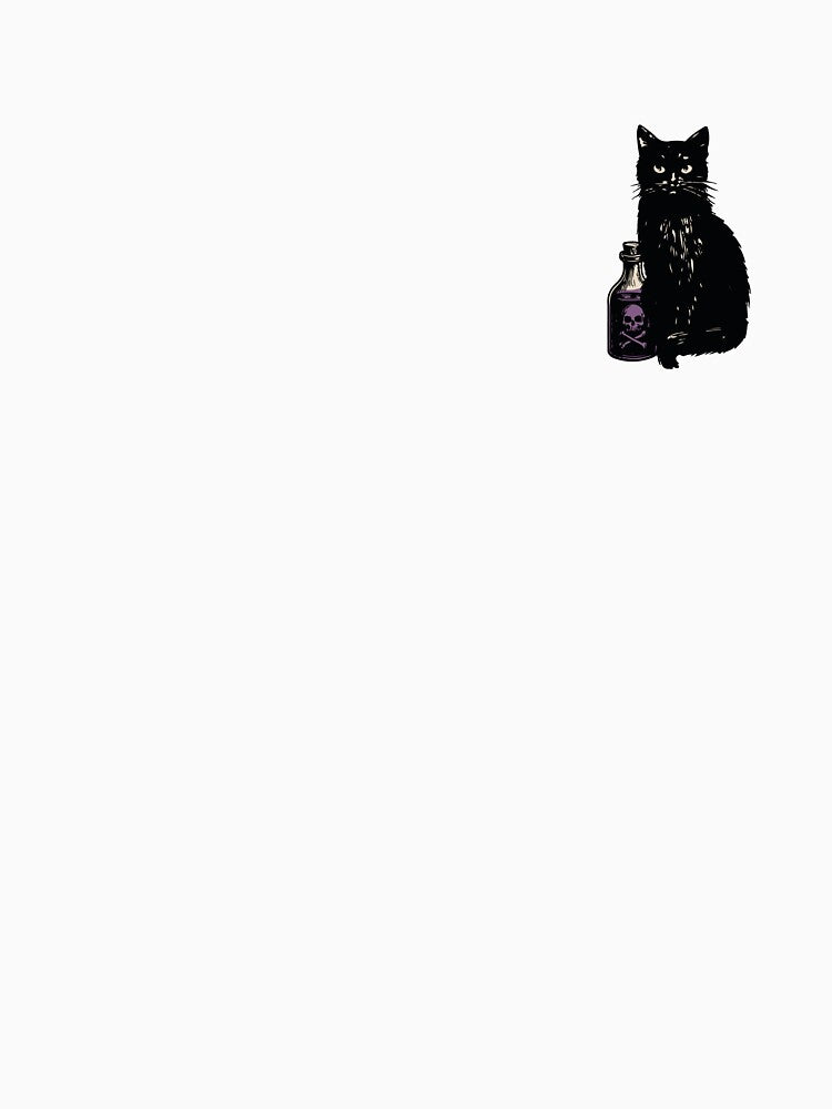 Mystic Black Cat by Meaningco