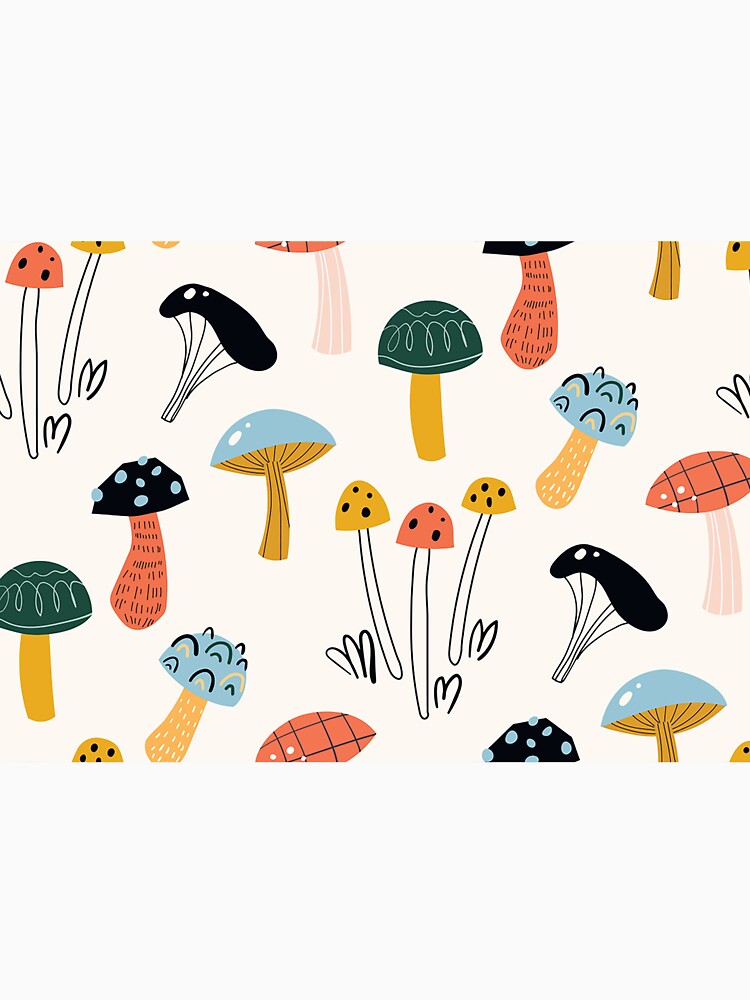 Vintage Pastel Mushroom by LucianaShop