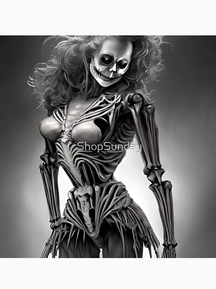 Dancing Gothic Ballet Skeleton by ShopSunday