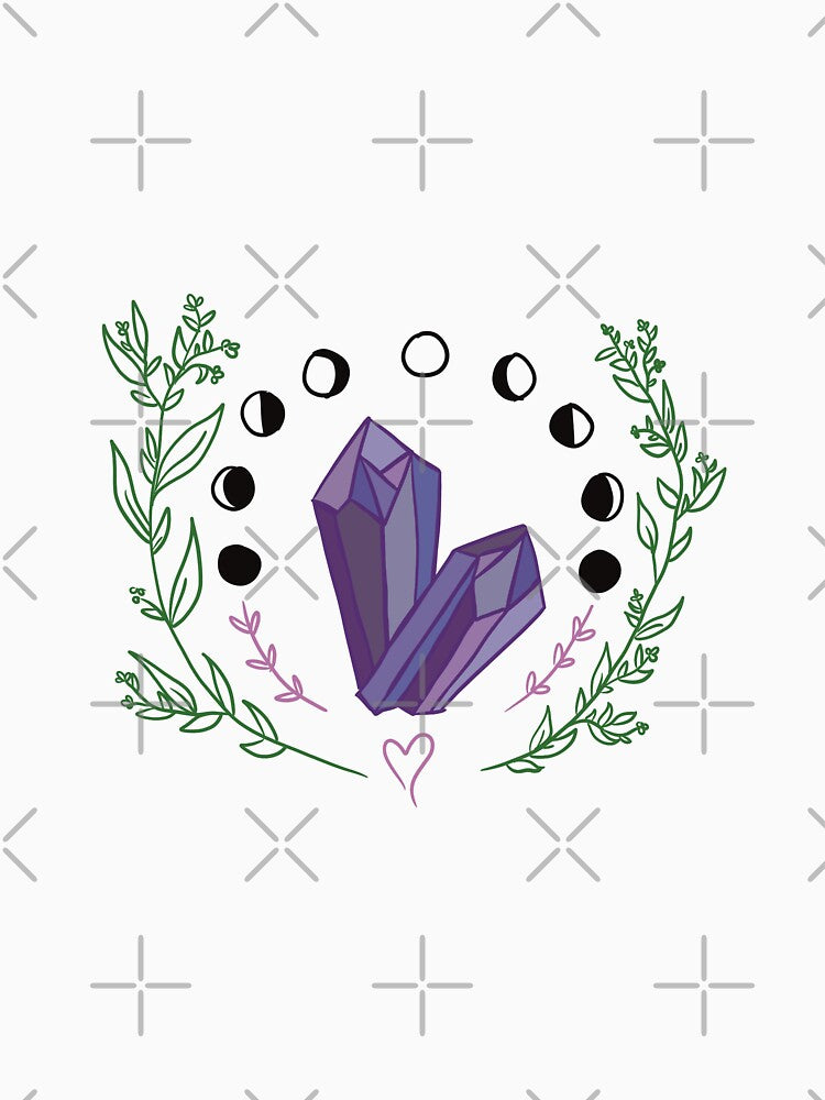 Moon phase crystals by twildobaggins