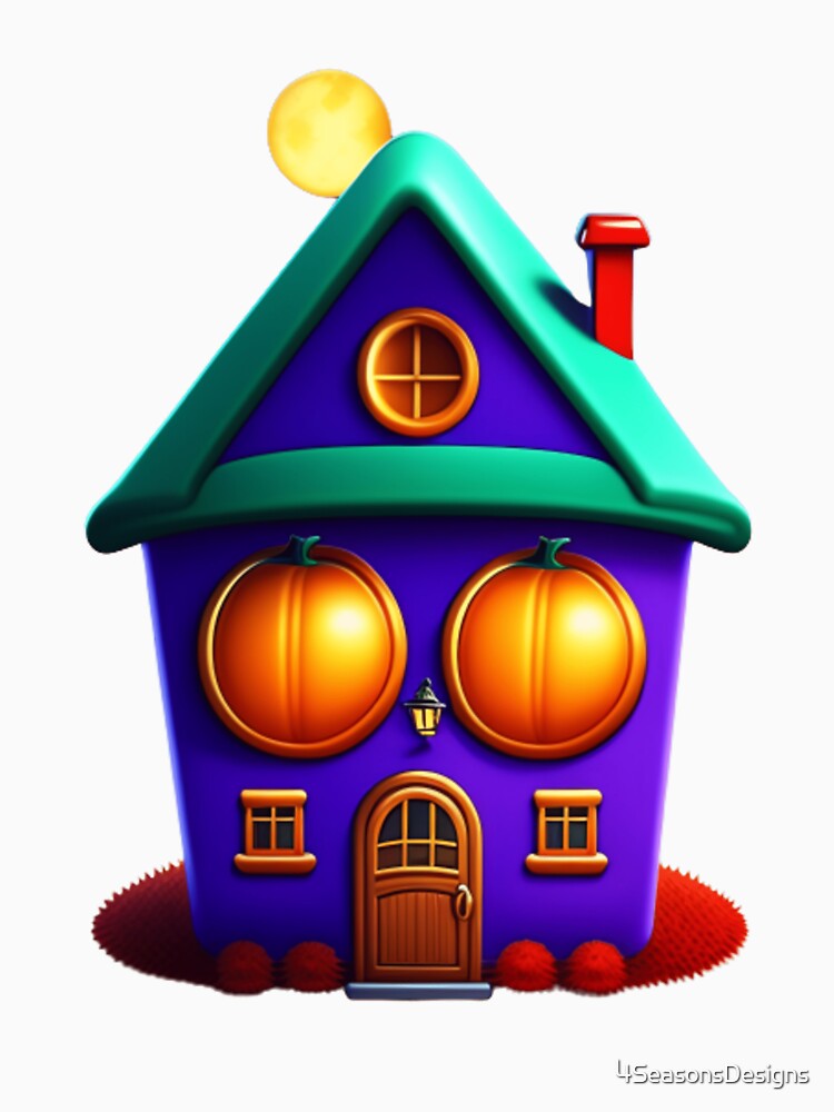 Halloween House, Happy Halloween 2023 by 4SeasonsDesigns