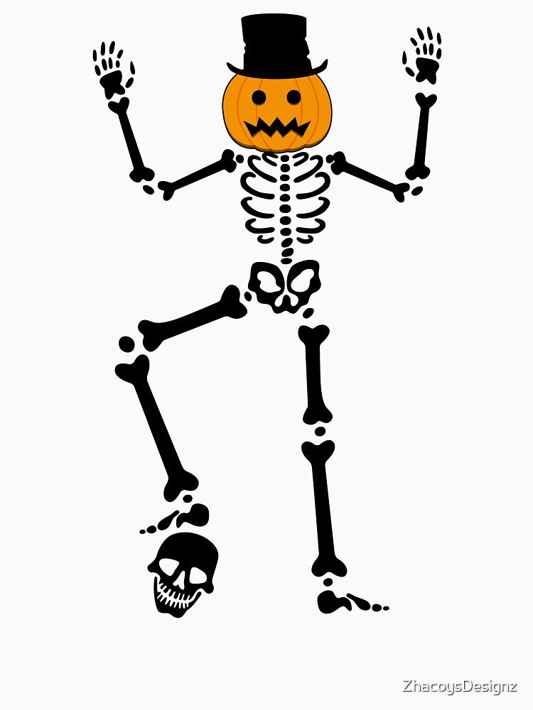 DANCING SKELETON by ZhacoysDesignz