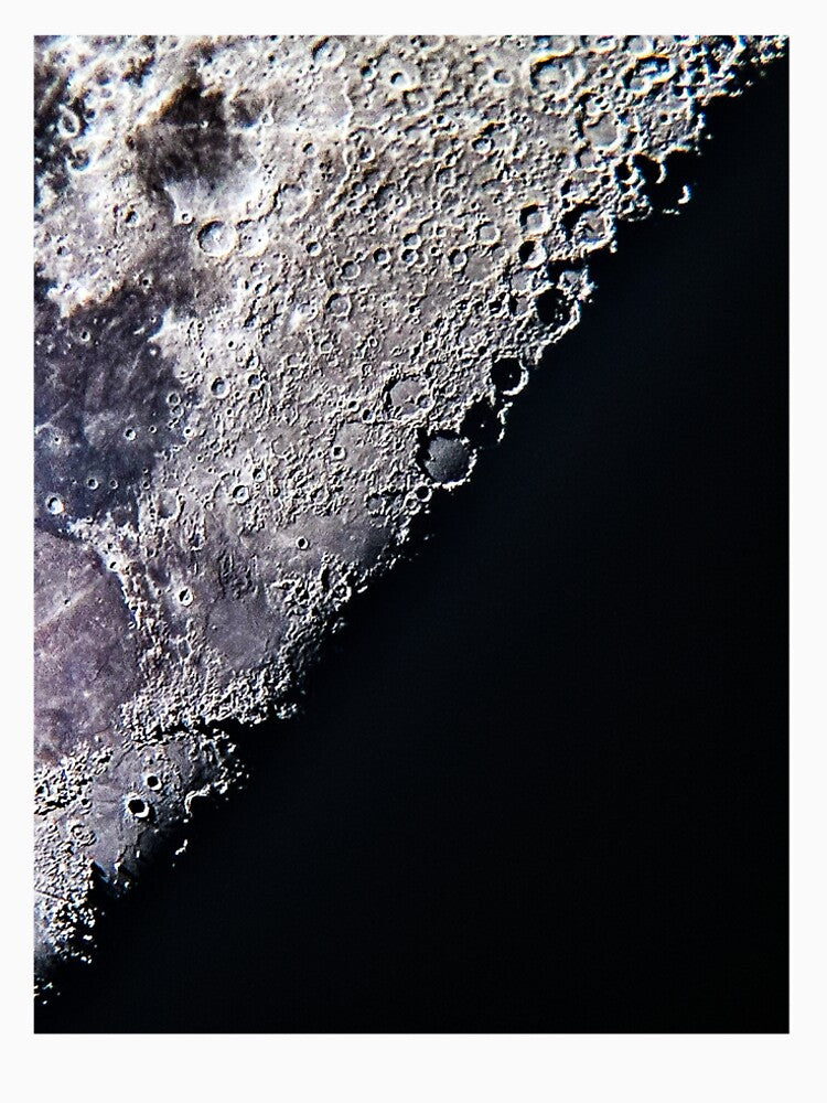 Close Moon Surface Detail by MarloweDayPope