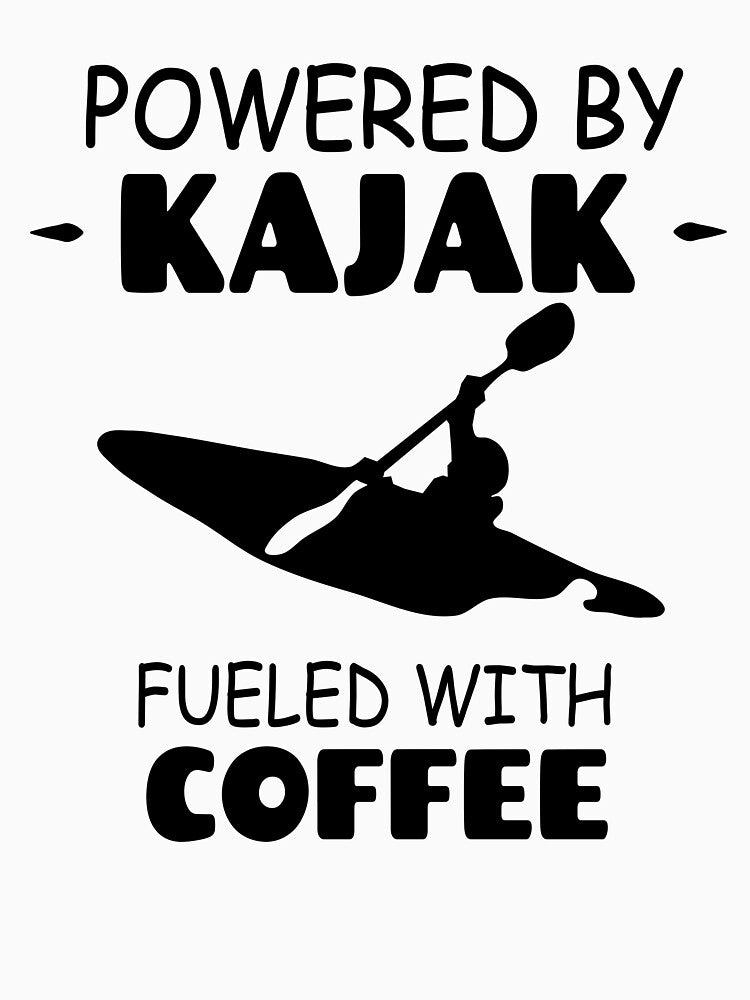 Powered By Kayak fueled with coffee by Tillscreativ