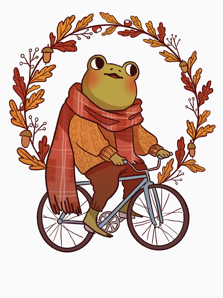 Froggy on a Bycicle by LanyLevendula