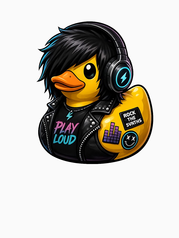 Rubber Duck Electronic Rock by Thor-stone