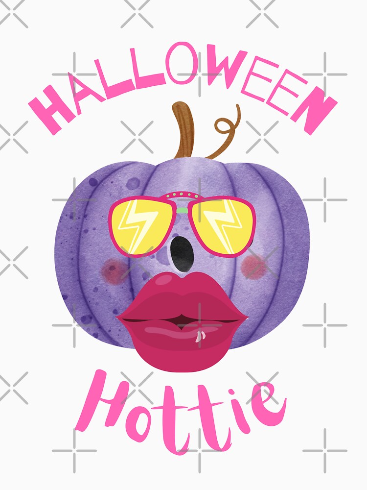 Halloween Hottie (2) - Funny Halloween Pumpkin Head by CosmicStory