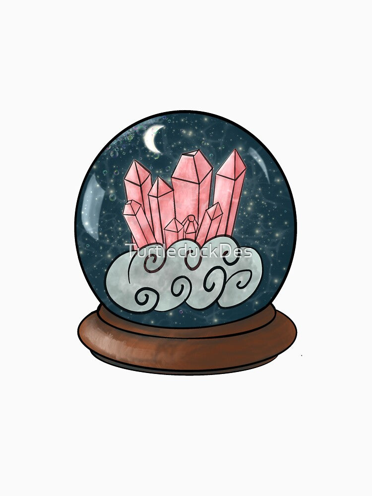 Crystal Skyline Snow Globe by TurtleduckDes