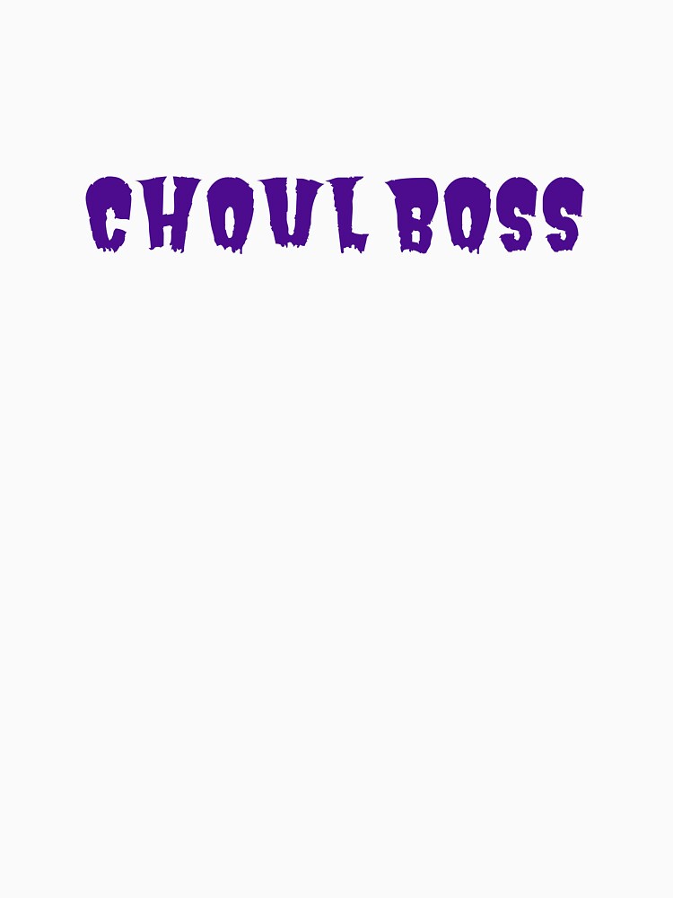 Ghoul boss Funny Halloween Teacher Spooky Shirt Design by E-lenaLu