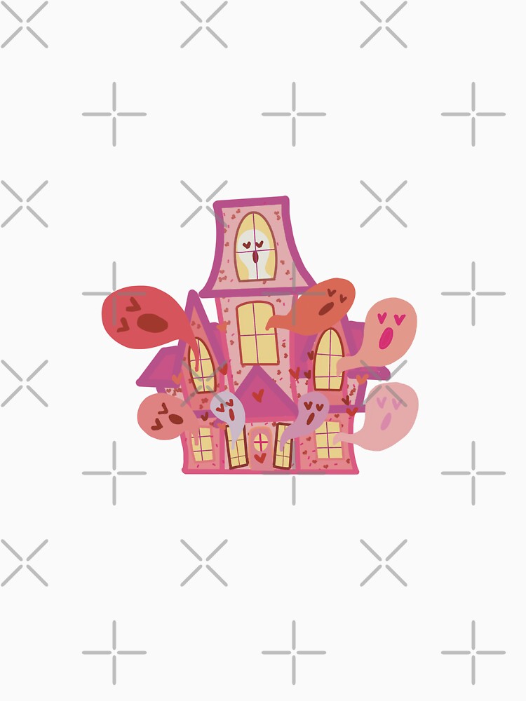 Pink Haunted House by Ellengsart