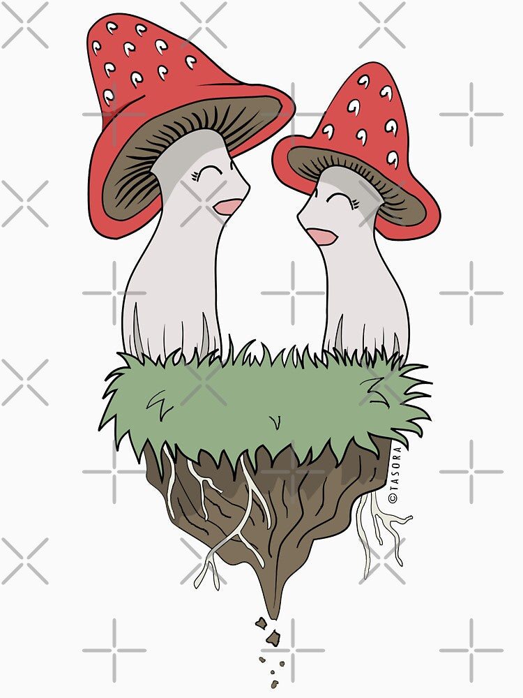 Mushroom Island Artwork by TASORA