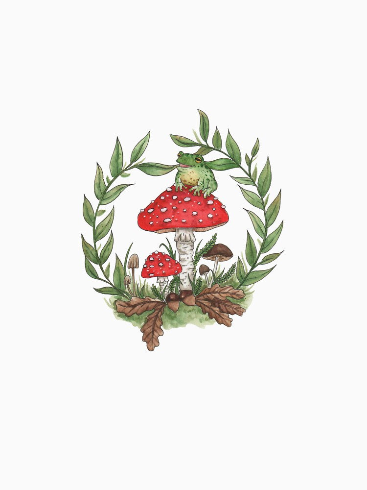 toadstool frog by RusticFoxxy