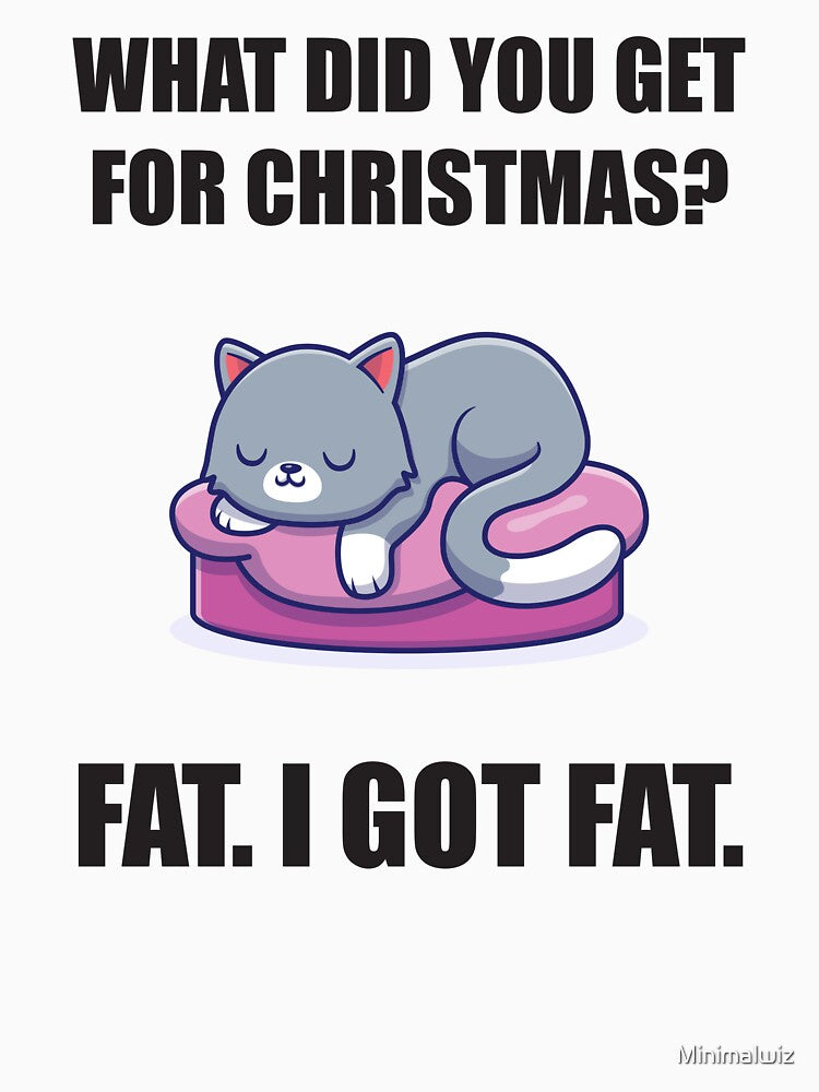 Christmas Meme | Lazy Fat Cat | Funny by Minimalwiz