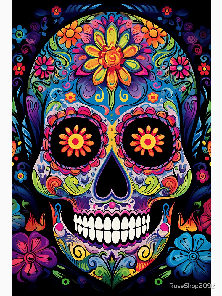 A Sugar Skull by RoseShop2093