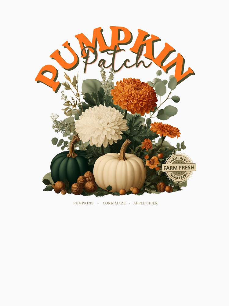 Vintage Pumpkin Patch Harvest by kobsana