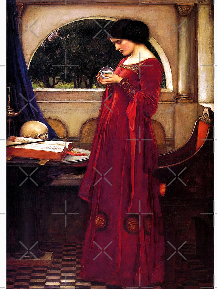 John William Waterhouse "The Crystal Ball" by Alexandra Dahl