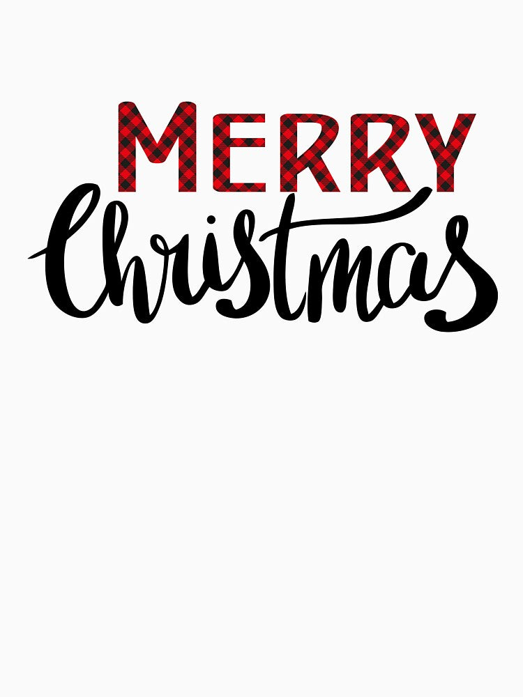 Merry Christmas Buffalo Print by RunThatApparel