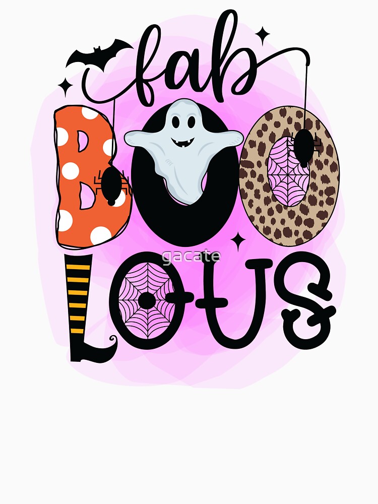 Boo lous funny Halloween T-Shirt by gacate