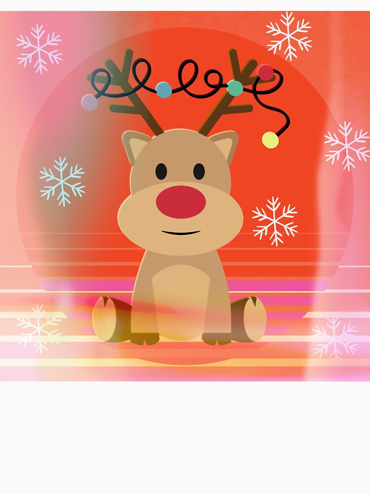 Christmas reindeer by Abelievingheart