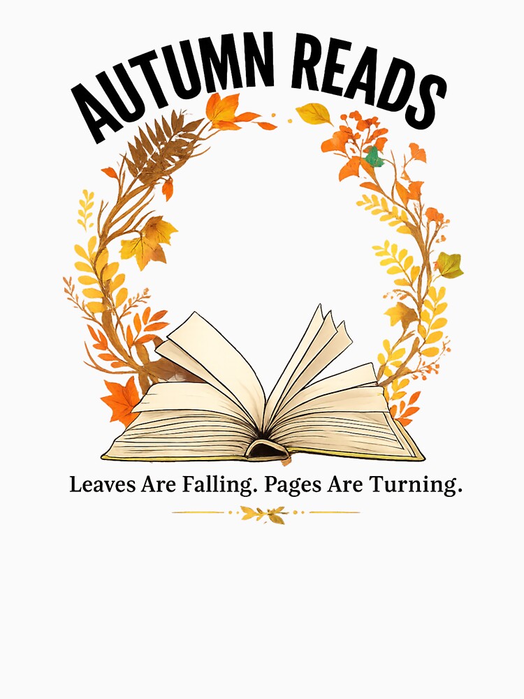 Autumn Reads Cozy Book Lover Design by rafi18