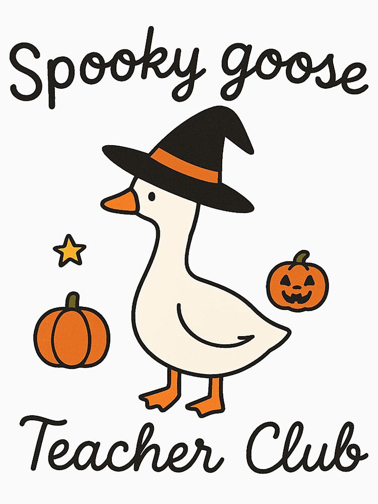 Spooky Goose Teacher Club – Funny Halloween Teacher Design by sssweetness