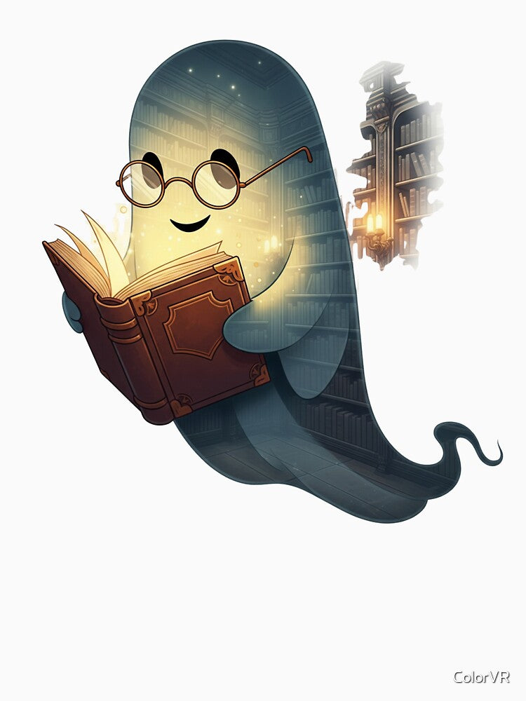 Spooky Academia Ghost by ColorVR