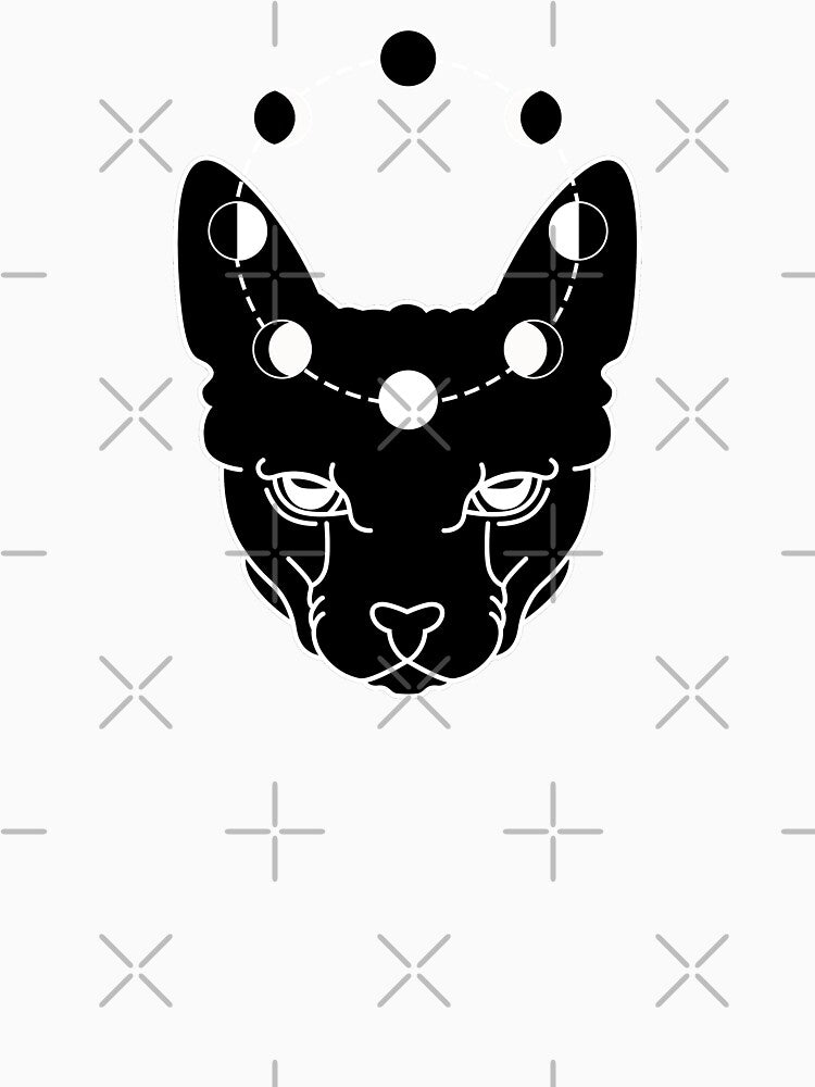 Sphynx Cat Moon Cycle by yoshra