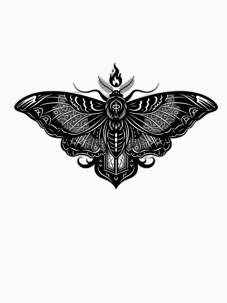 Occult Moth Lantern Crest by IllumeInk