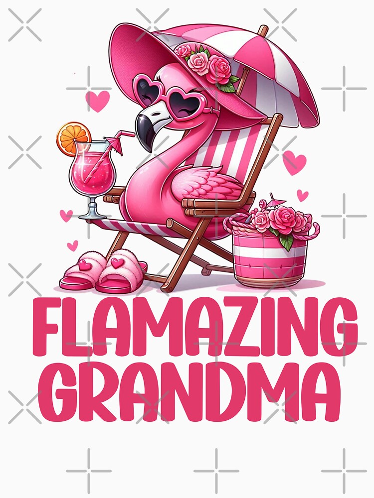 Flamazing Grandma - Flamingo by Meliafroggy