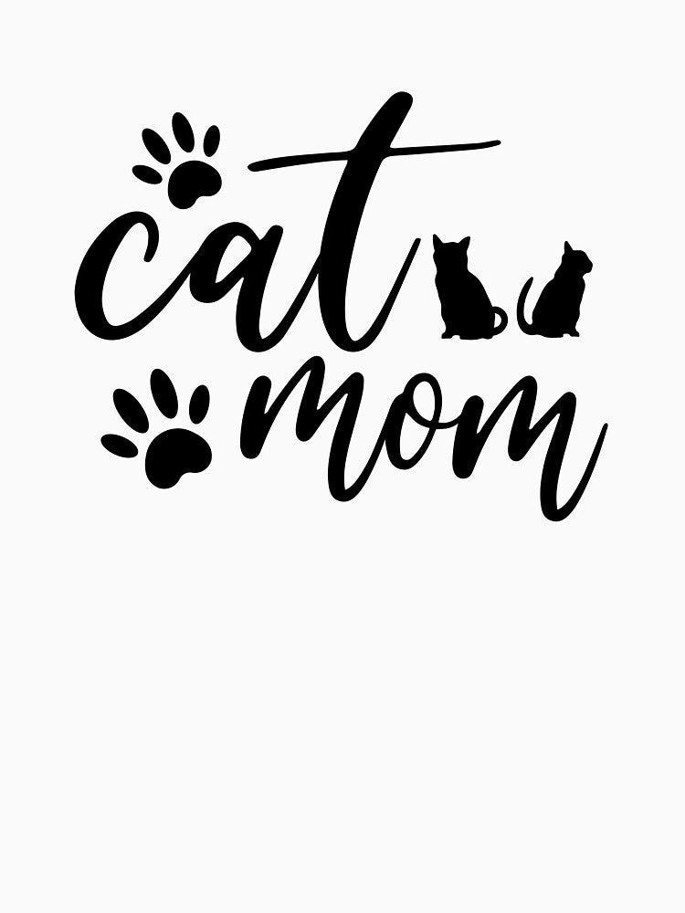 Cat mom T-shirt design by subonils