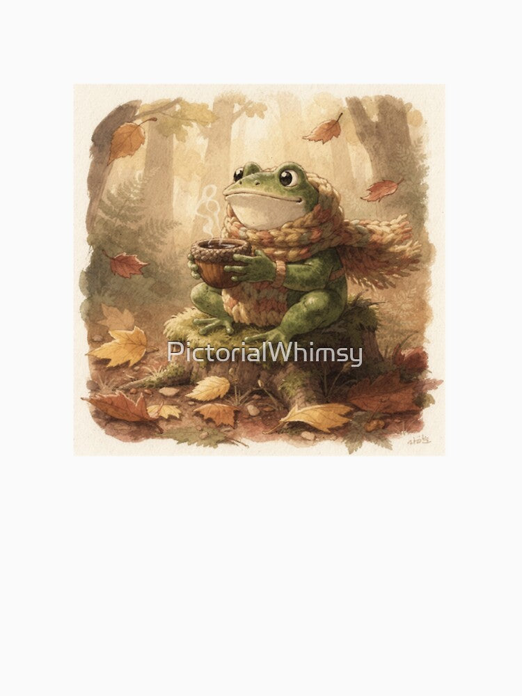 Frog's Cosy Coffee Morning by PictorialWhimsy