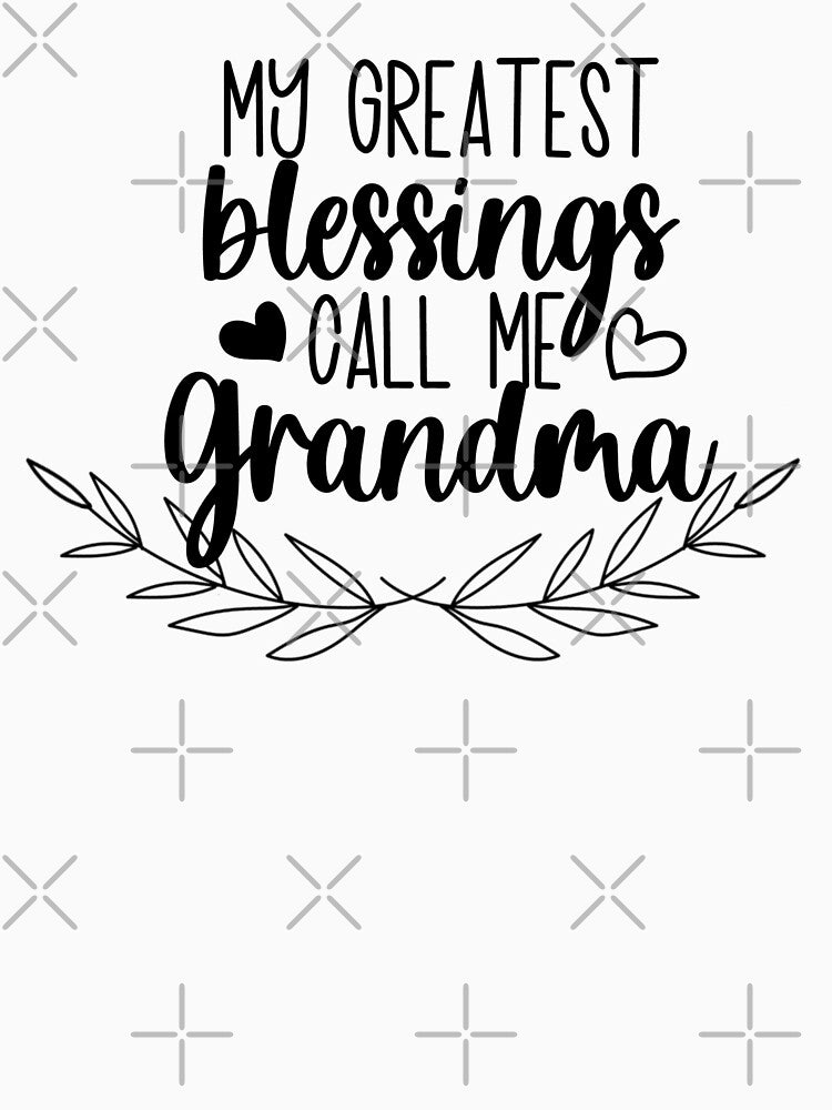 Grandma Shirt, Cute Grandma Shirt, Grandmother Shirt Gift, Grandma Reveal, Pregnancy Reveal Grandma Tee by Bodhichitta