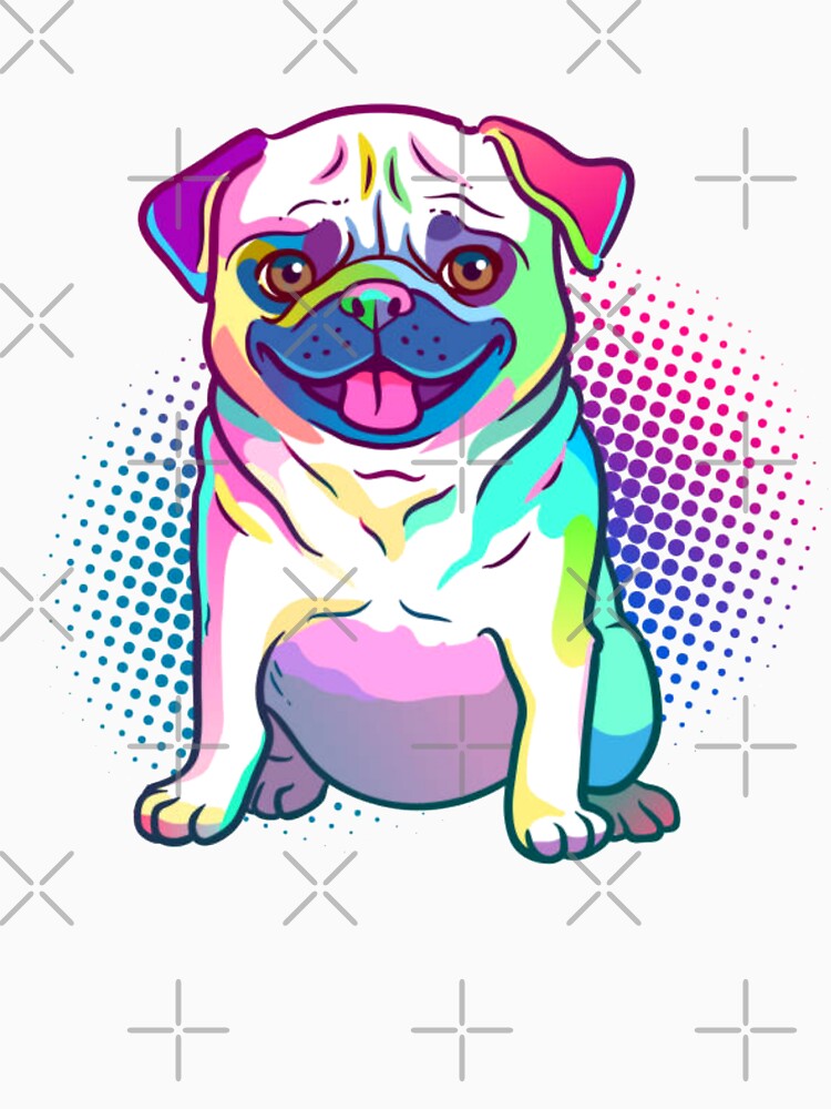 Bulldog colorful by TopDesignArt