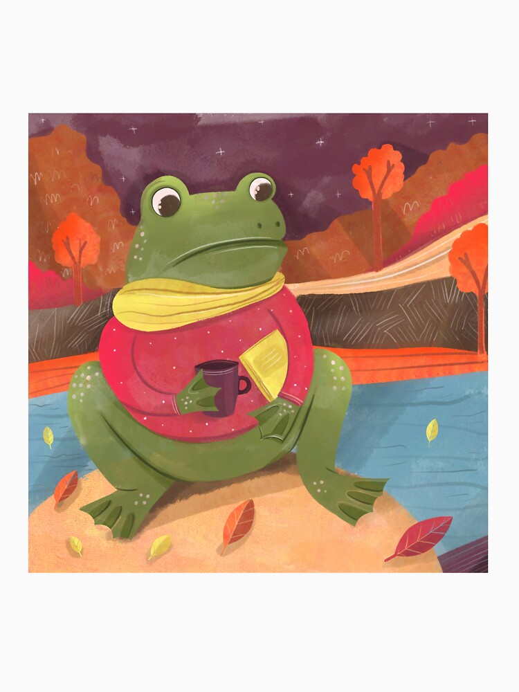 Sad frog by Cristina  Stashkevich